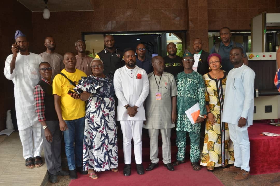 Healthcare professionals helping community